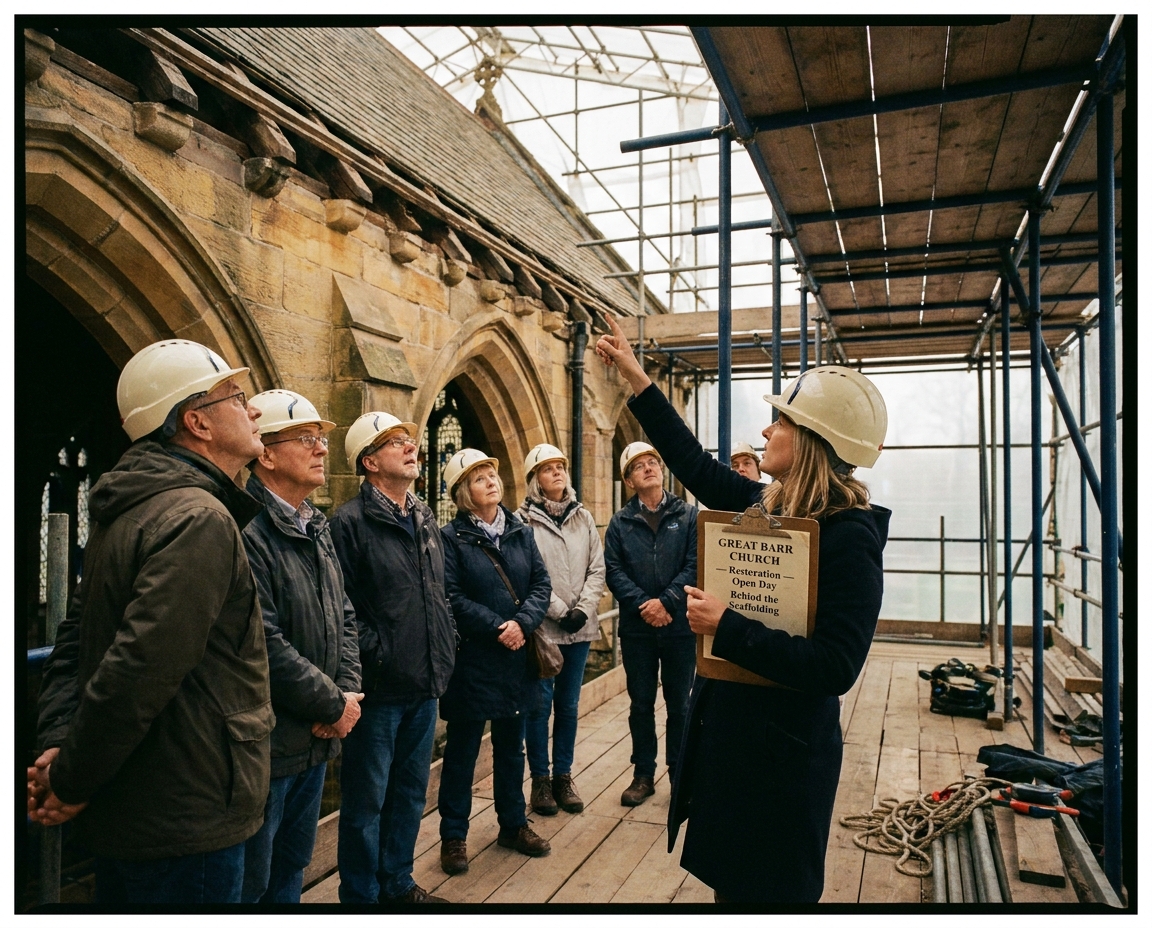 A small architectural tour of the south aisle roof restoration at St Margaret's.